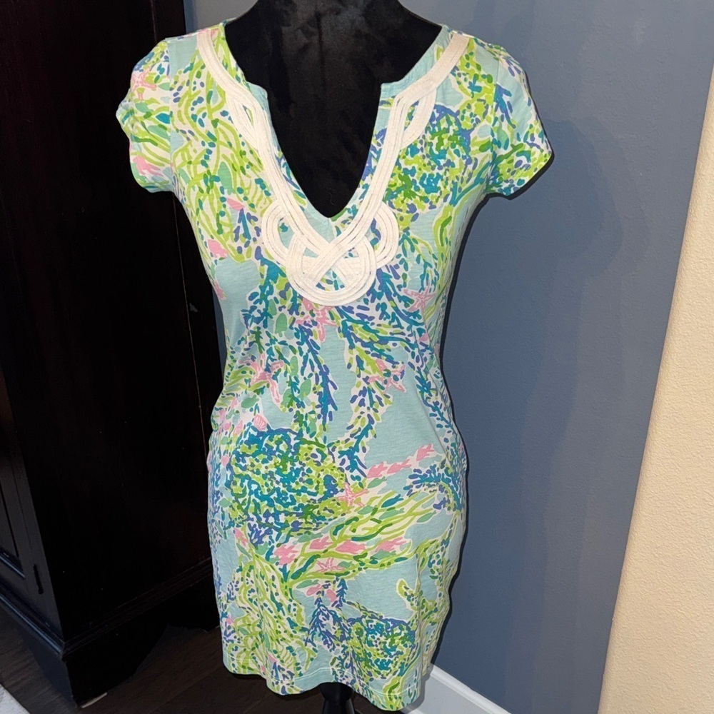 •Lilly Pulitzer Multicolor Floral Dress•